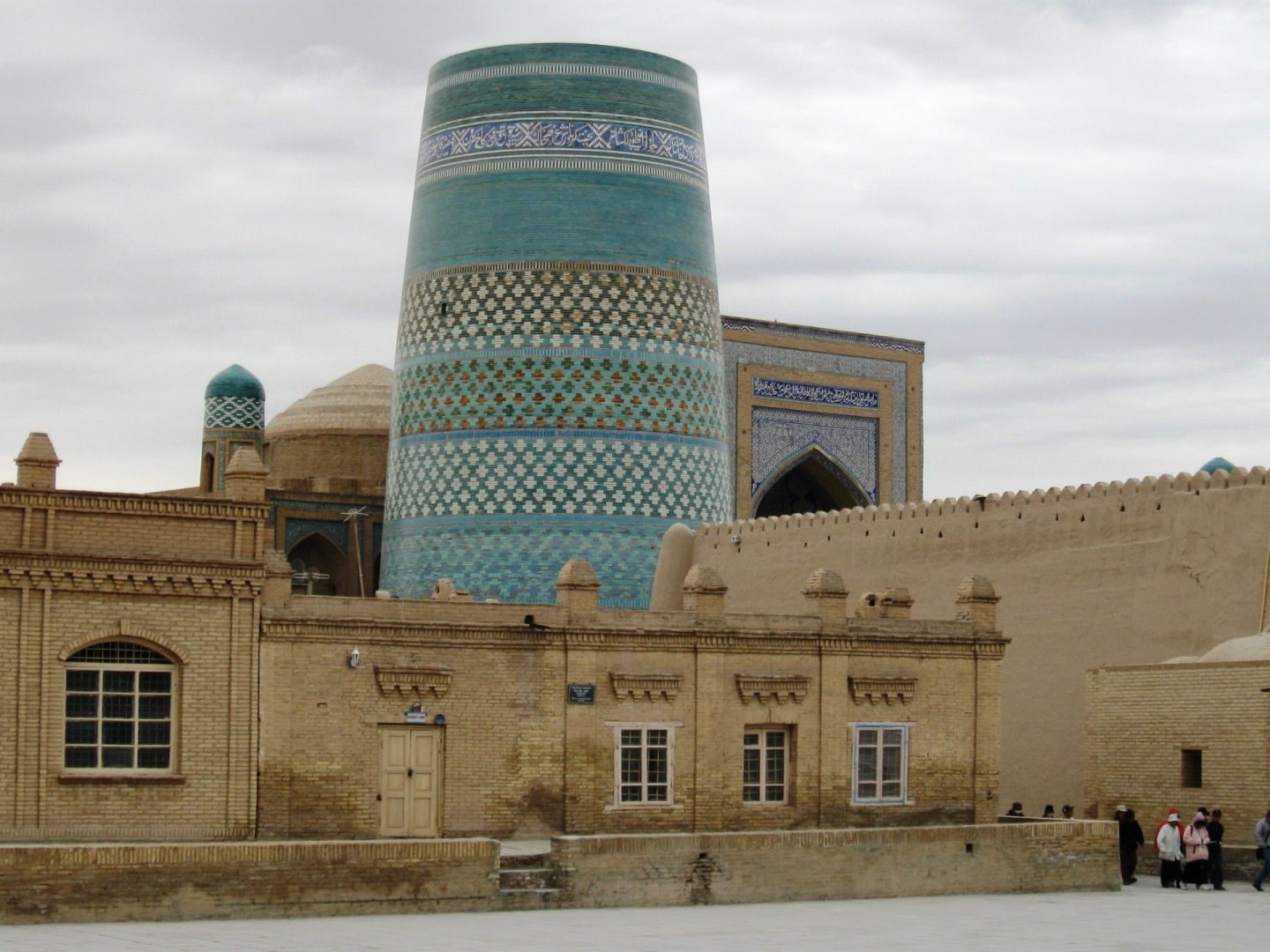 The medieval walled town of Khiva, Uzbekistan