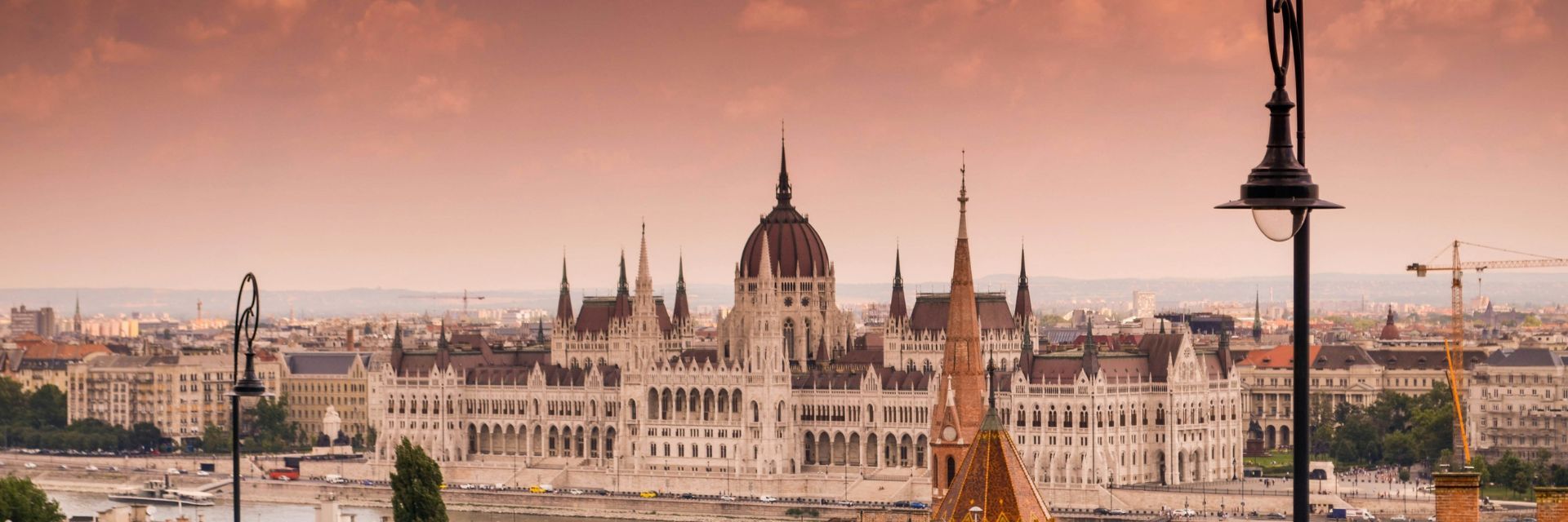 Budapest's parliament on the Danube