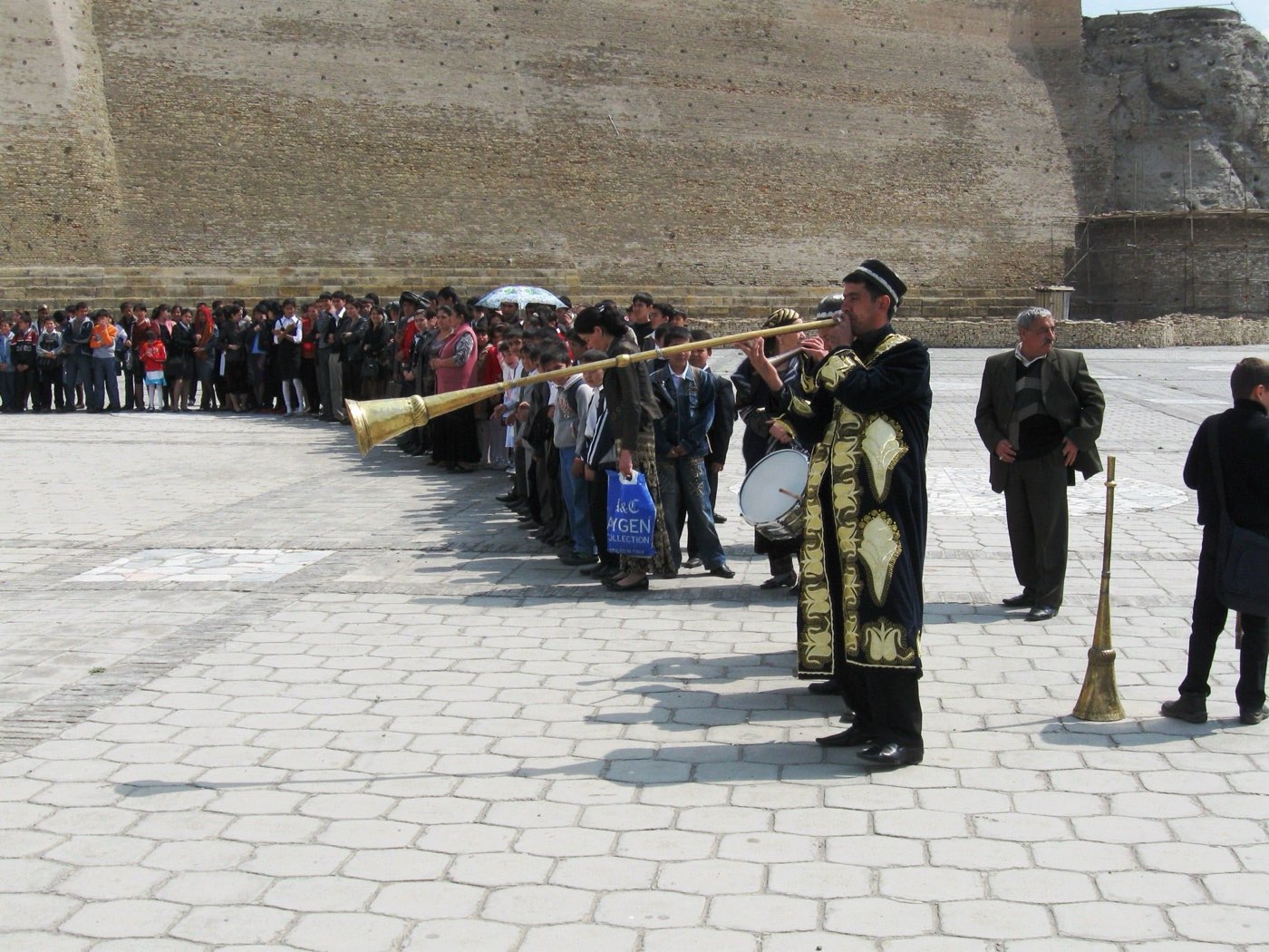 Musicians at Bukhara Fort, Uzbekistan